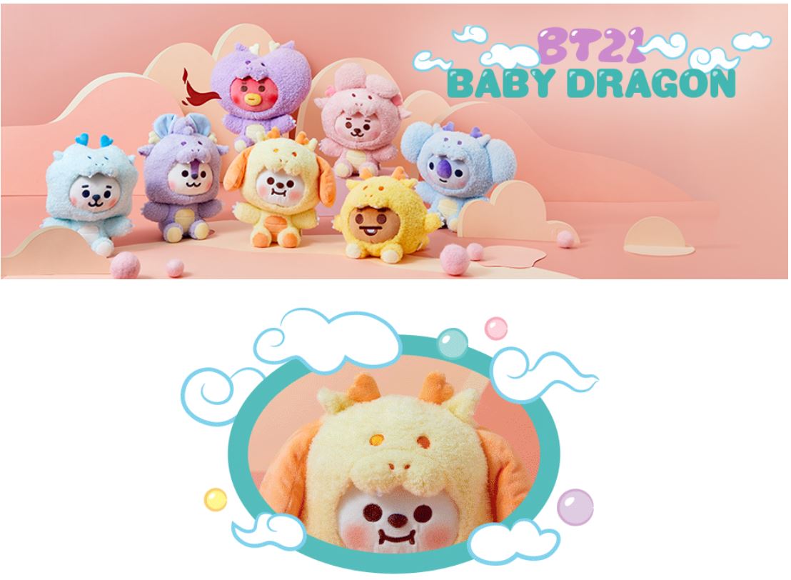 BT21 Baby Dragon – Aegyo Korean Merchandise