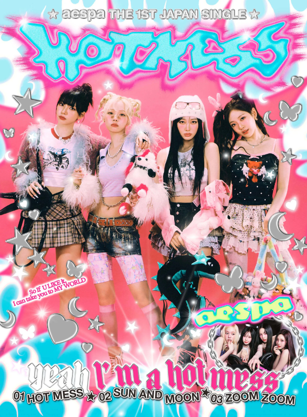 aespa The 1st Japan Single Album (HOT MESS) – Aegyo Korean Merchandise