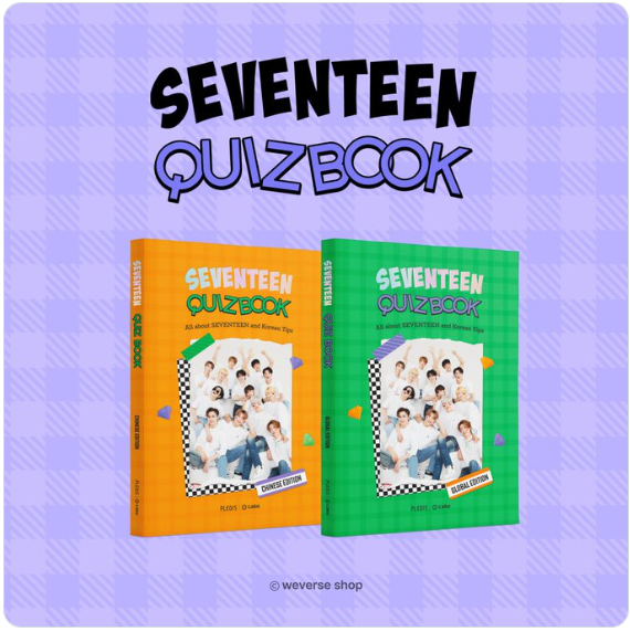 SEVENTEEN QUIZ BOOK – Aegyo Korean Merchandise