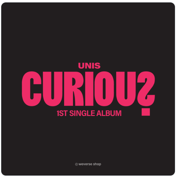 UNIS 1st Single Album ‘CURIOUS’ – Aegyo Korean Merchandise